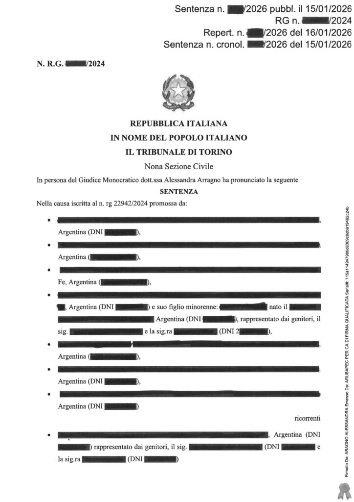 TORINO-15.01.2026